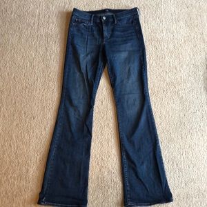 Gap Flare Dark Wash Jeans